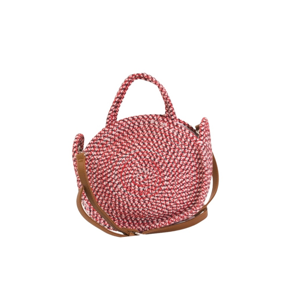 Imoshion Round Straw Crossbody/Shoulder Bag